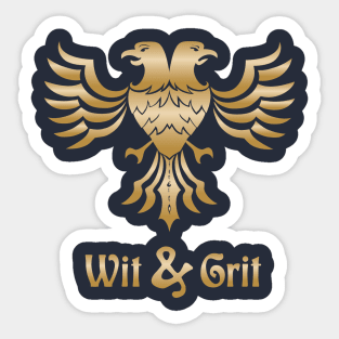 Wit & Grit Rerelease Sticker